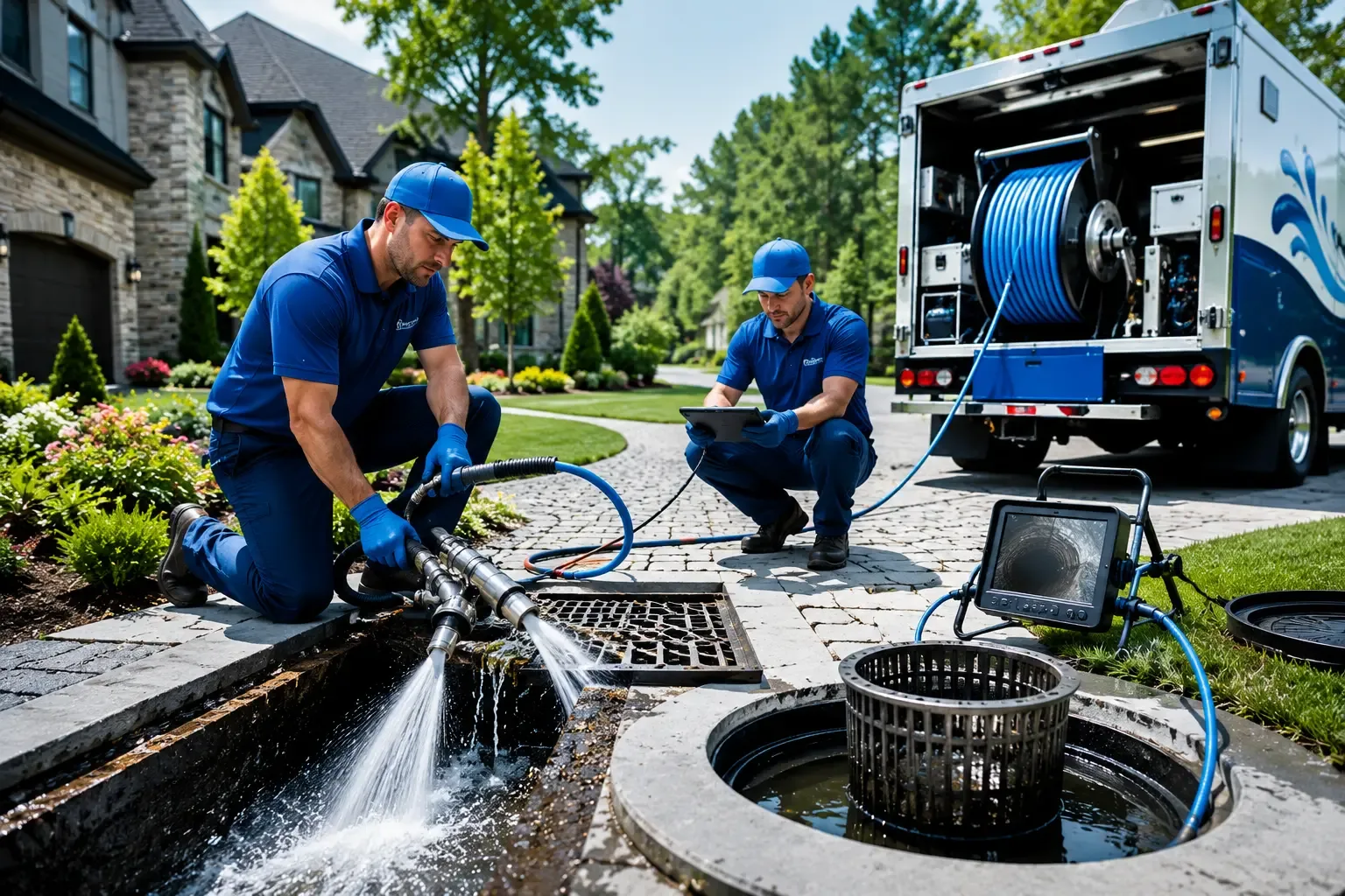 Local outdoor drain cleaning professionals in Rochester Mills, PA